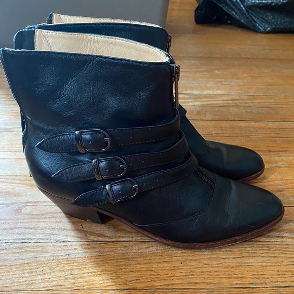 Modern vice leather boots used but have a lot of life left - Picture 3 of 5